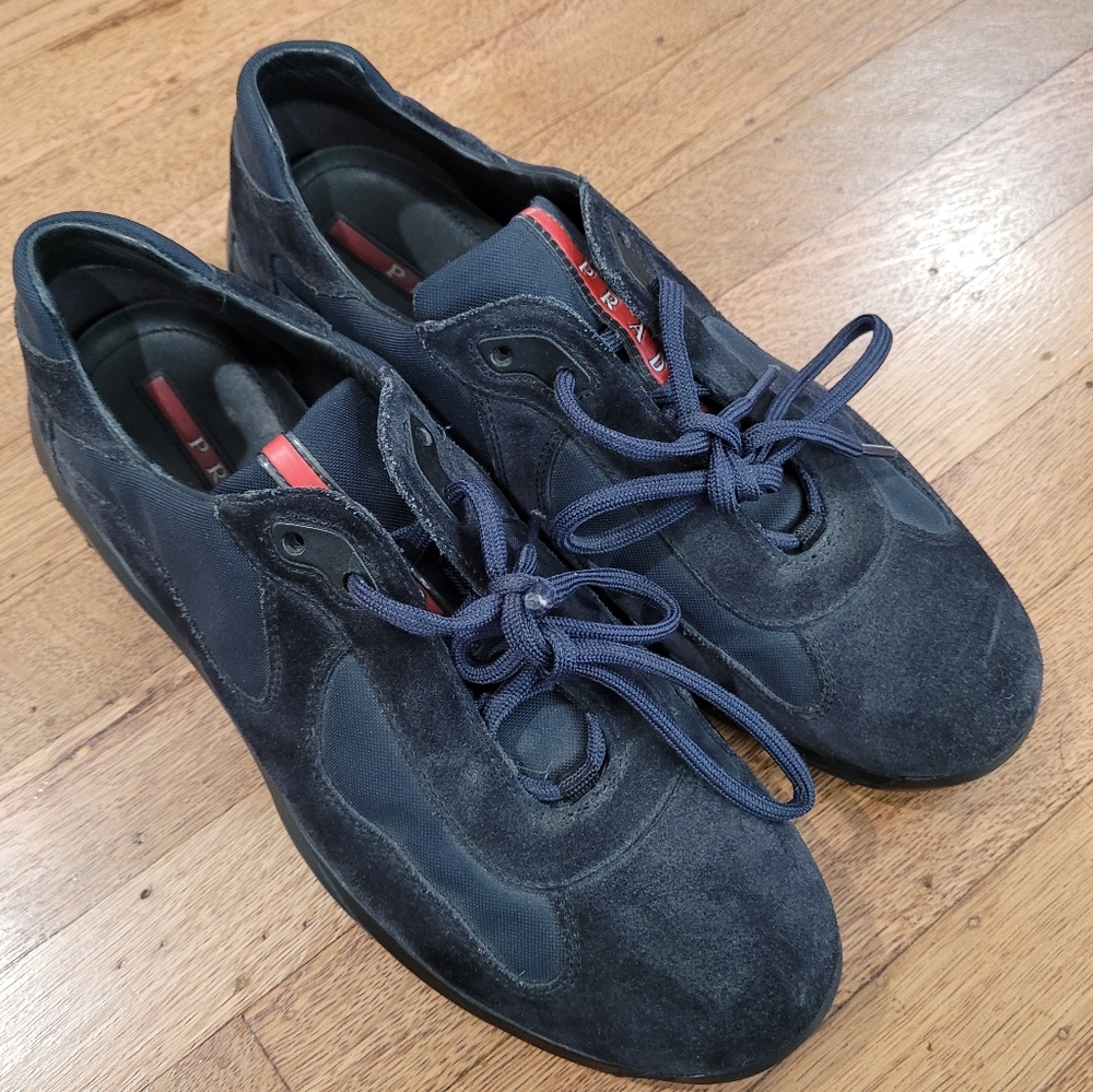Men's Prada Suede Sneskers PS0906 size 8.5